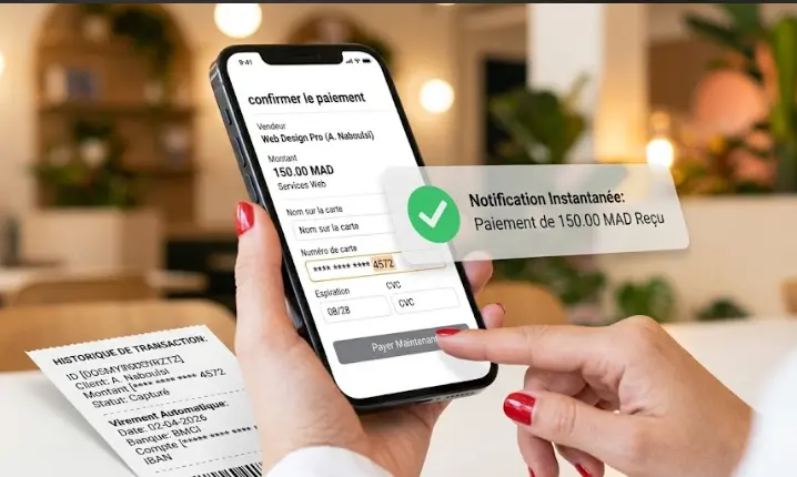 Lien de paiement Maroc pour encaissement à distance